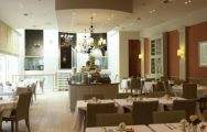 The Hotel Oud Huis de Peellaert's beautiful restaurant within dazzling Bruges  Ypres.