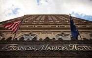 The Francis Marion Hotel's picturesque hotel situated in sensational South Carolina.