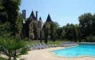 Chateau des Sept Tours Pool Area