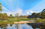 The Bay Hill Golf Club's picturesque golf course situated in incredible Florida.