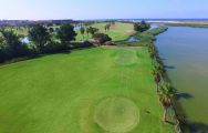 The Salgados Golf Course's lovely golf course in striking Algarve.