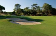 The San Lorenzo Golf Course's scenic golf course in sensational Algarve.