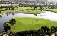 The Almerimar Golf Club's picturesque golf course situated in impressive Costa Almeria.