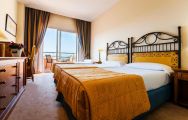 The Husa Alicante Golf Hotel's scenic double bedroom situated in marvelous Costa Blanca.