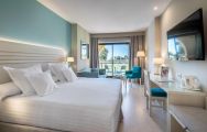 The Barcelo Costa Ballena Golf  Spa Resort's impressive double bedroom in faultless Costa de la Luz.