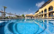 The Barcelo Costa Ballena Golf  Spa Resort's scenic main pool within magnificent Costa de la Luz.