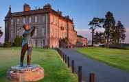 Dalmahoy Hotel Golfer Statue