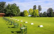 Evian Golf Practice Area