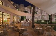 The Precise Resort El Rompido's lovely outdoor seating within impressive Costa de la Luz.