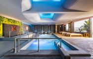 The Valle del Este Golf Resort's picturesque spa indoor pool in stunning Costa Almeria.
