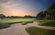 The Sueno Golf Club's impressive golf course situated in fantastic Belek.