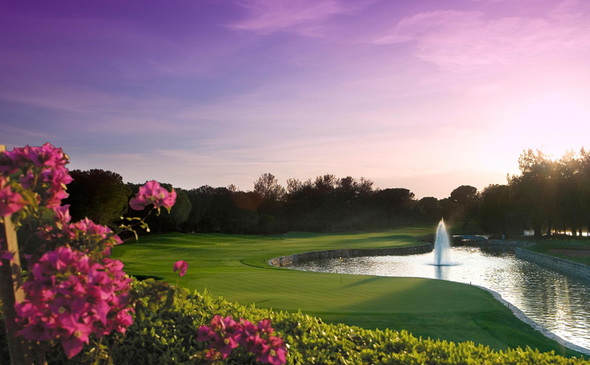 The National Golf Club's impressive golf course situated in pleasing Belek.