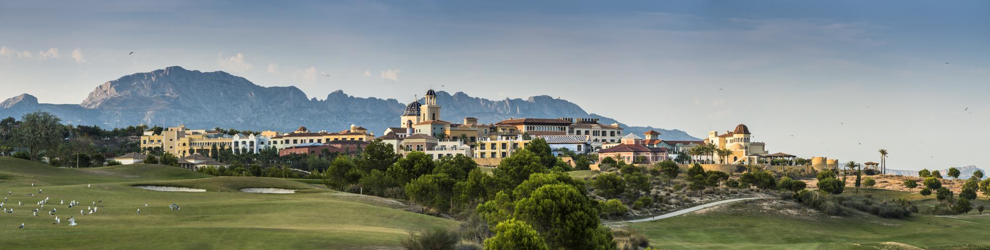 Melia Villaitana Hotel provides two of the finest golf courses within Costa Blanca