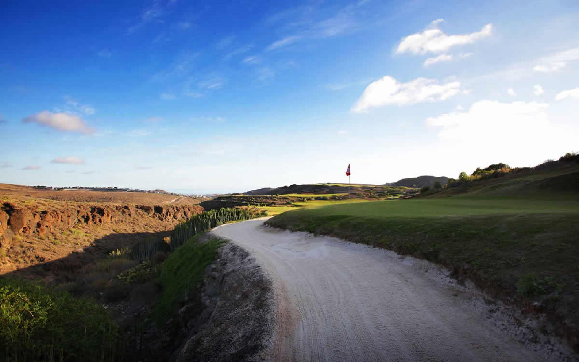 View Salobre Golf Course New's beautiful golf course within stunning Gran Canaria.