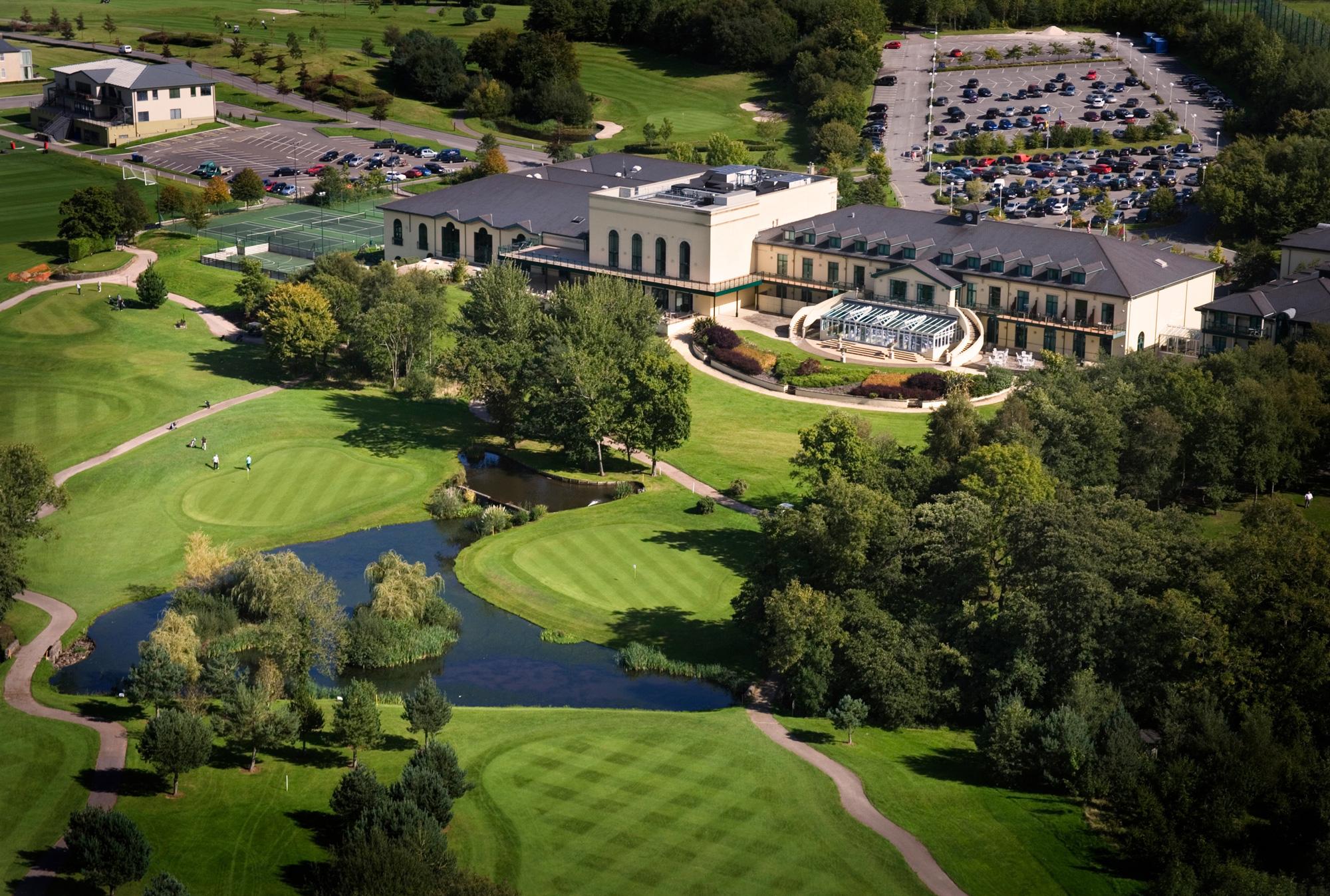 The Vale Resort's impressive hotel within pleasing Wales.