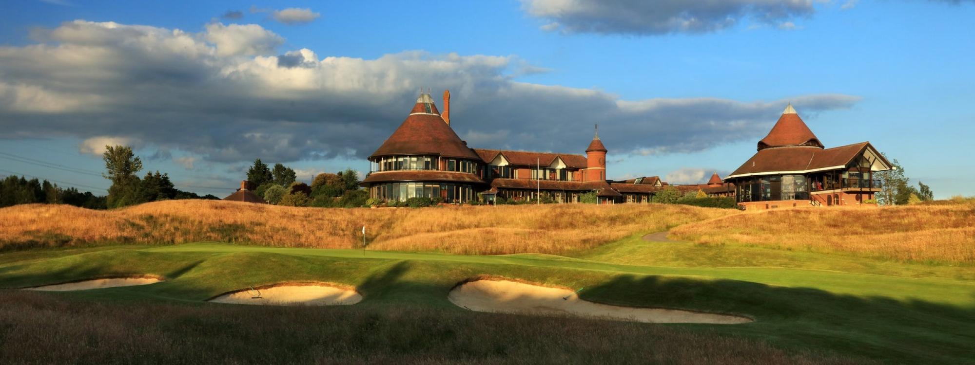 East Sussex National Golf Club 18th hole on the East Course