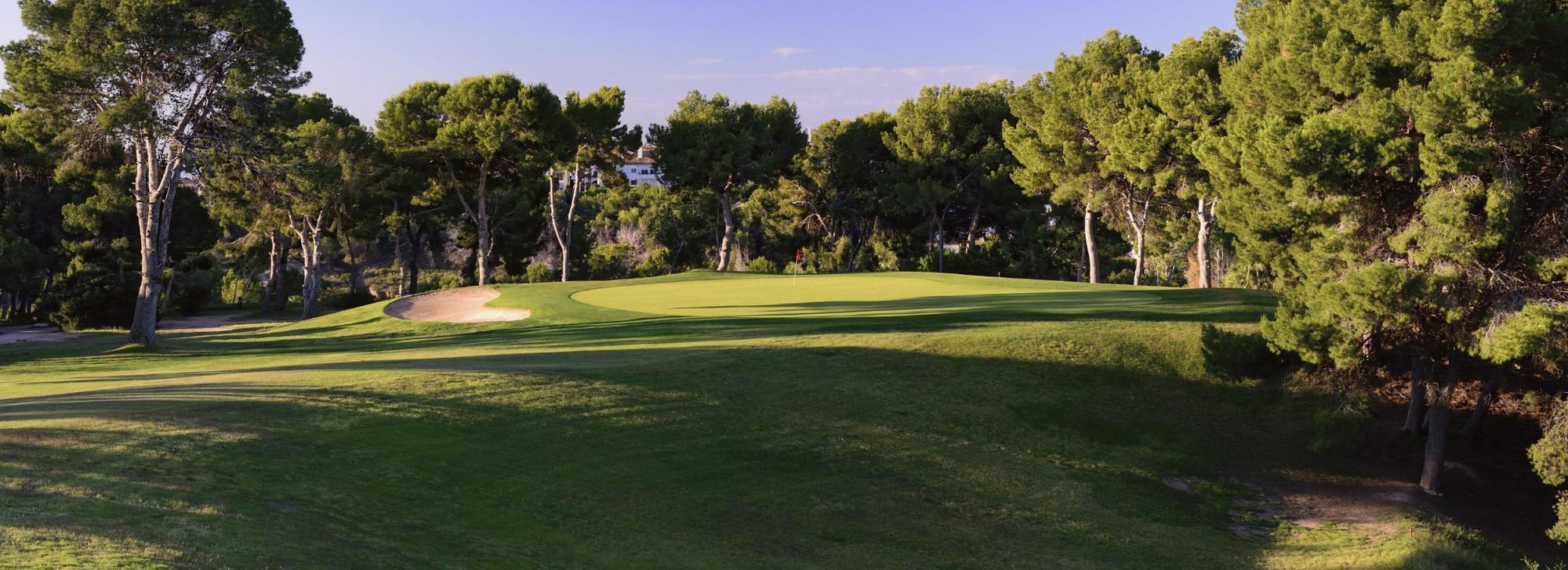 View Villamartin Golf Course's beautiful golf course in vibrant Costa Blanca.