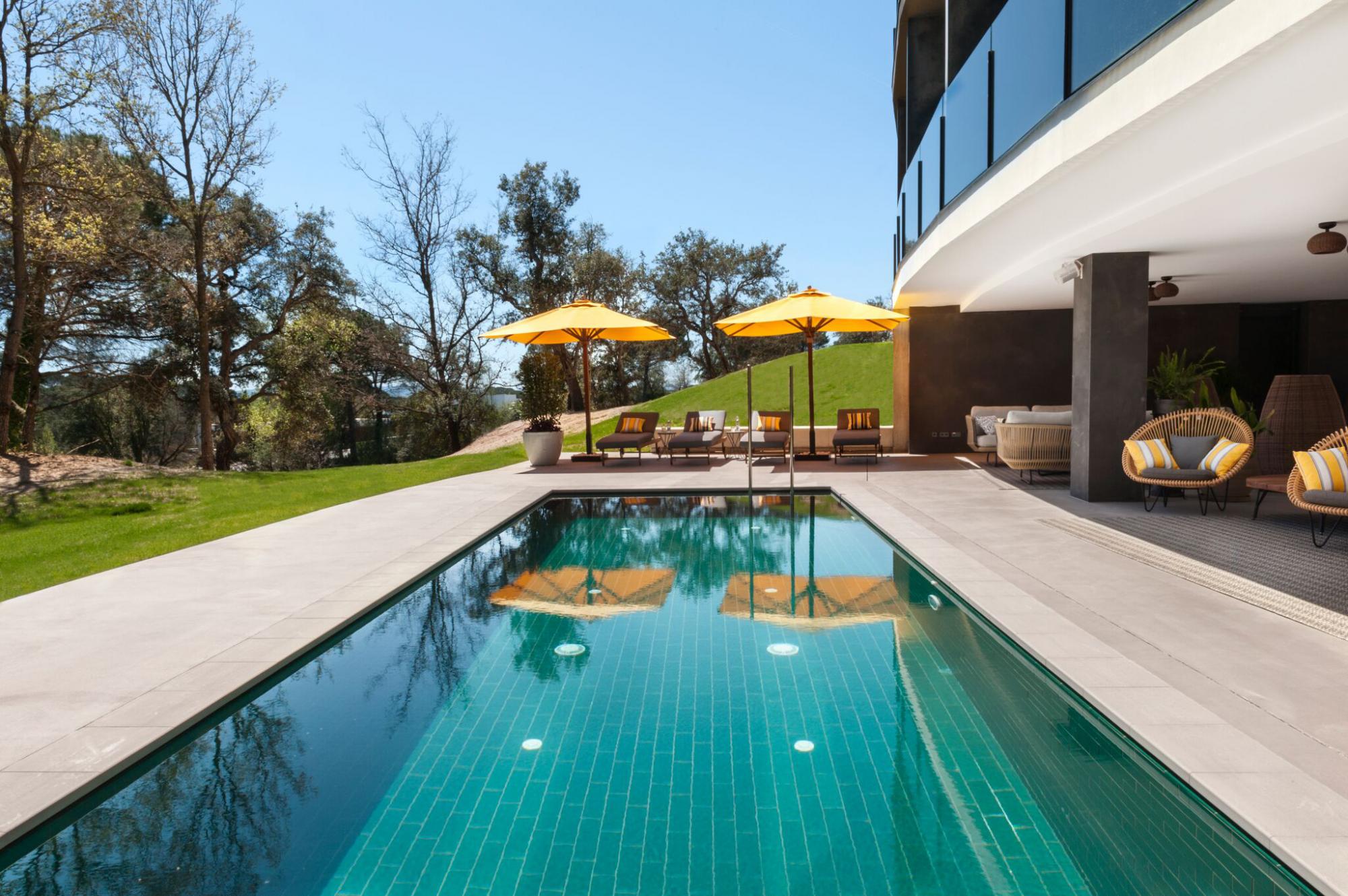 View Lavida Hotel's picturesque main pool within dazzling Costa Brava.