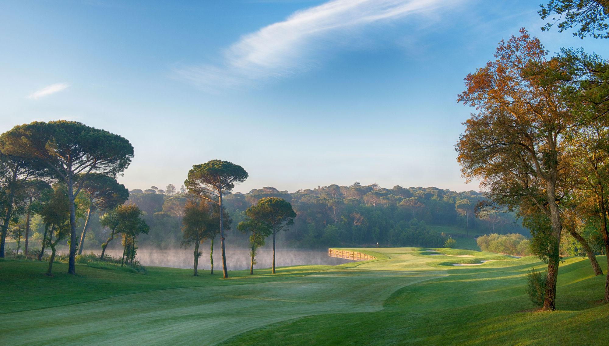 The PGA Catalunya Stadium Course's impressive 3rd hole