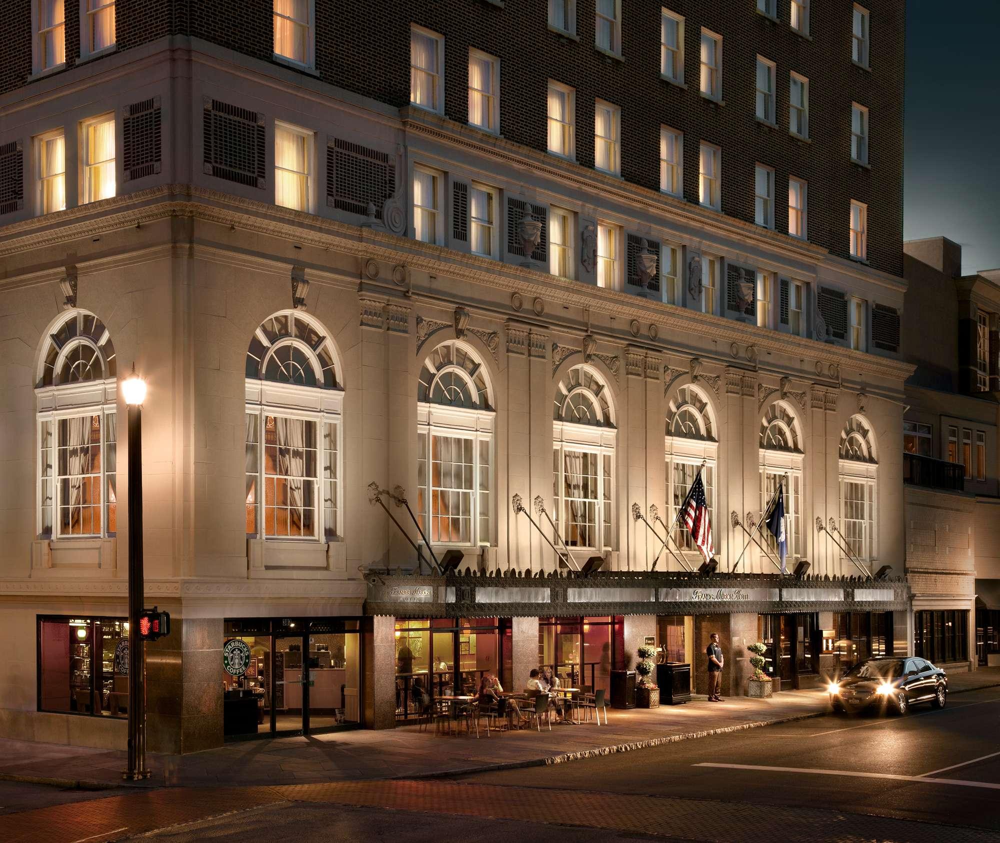 The Francis Marion Hotel's impressive hotel within impressive South Carolina.