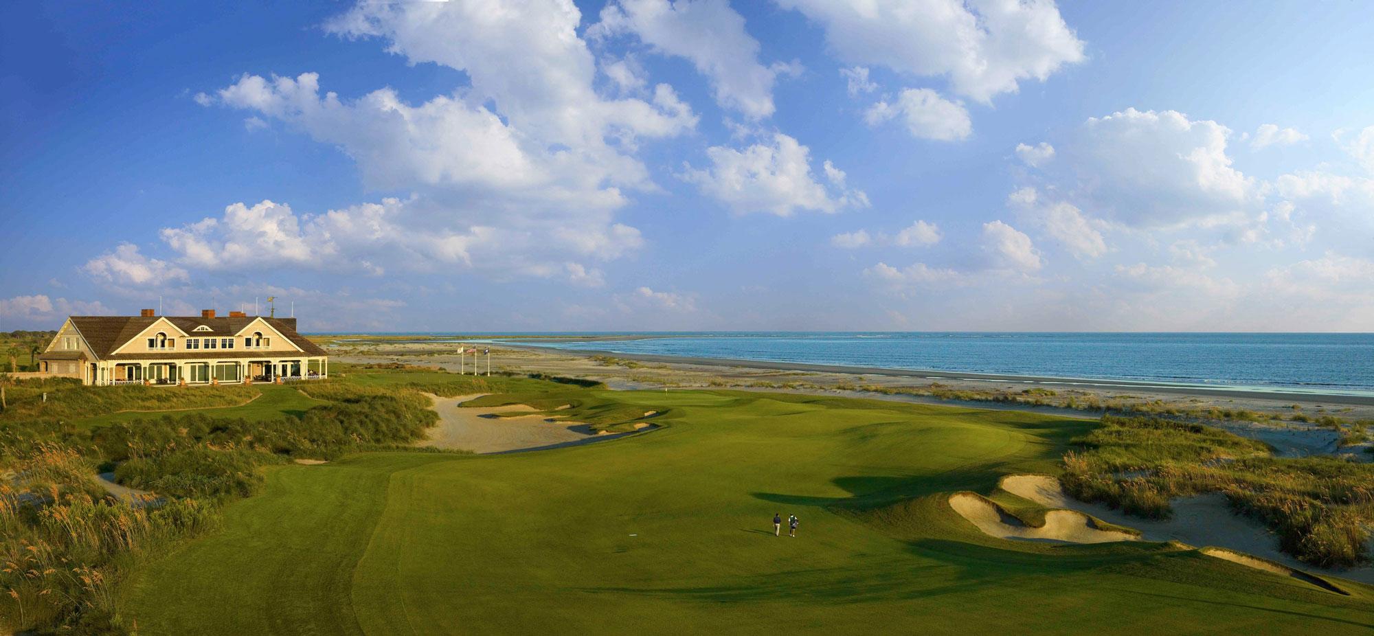 View Kiawah Island Golf Resort's beautiful golf course in dramatic South Carolina.