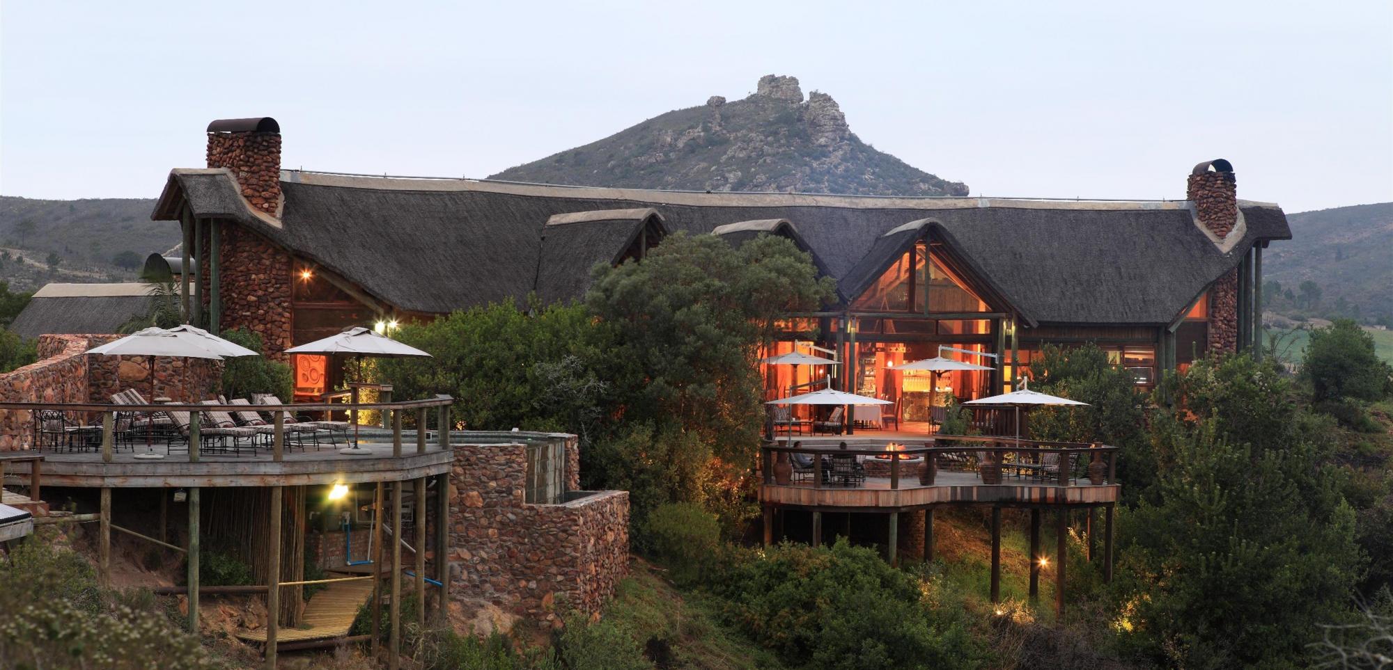 The Kwa Maritane Bush lodge's lovely lodge in magnificent South Africa.