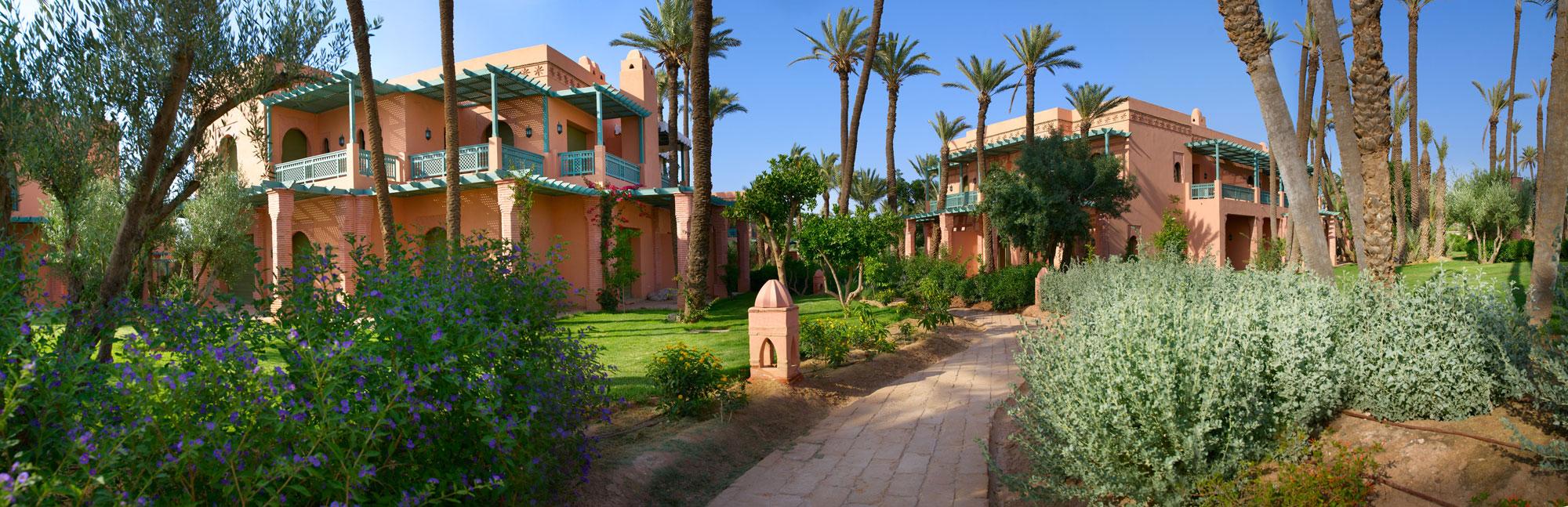 The Palmeraie Village's scenic hotel in sensational Morocco.