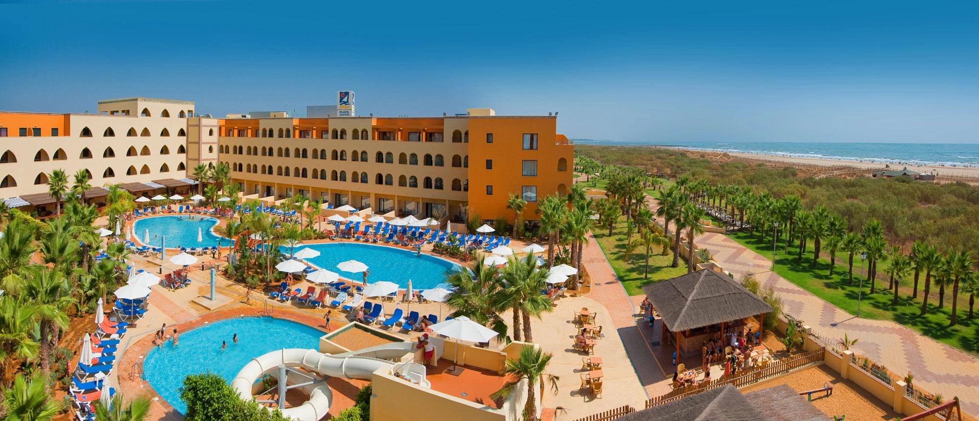 The Playa Marina Spa Hotel's beautiful hotel situated in faultless Costa de la Luz.