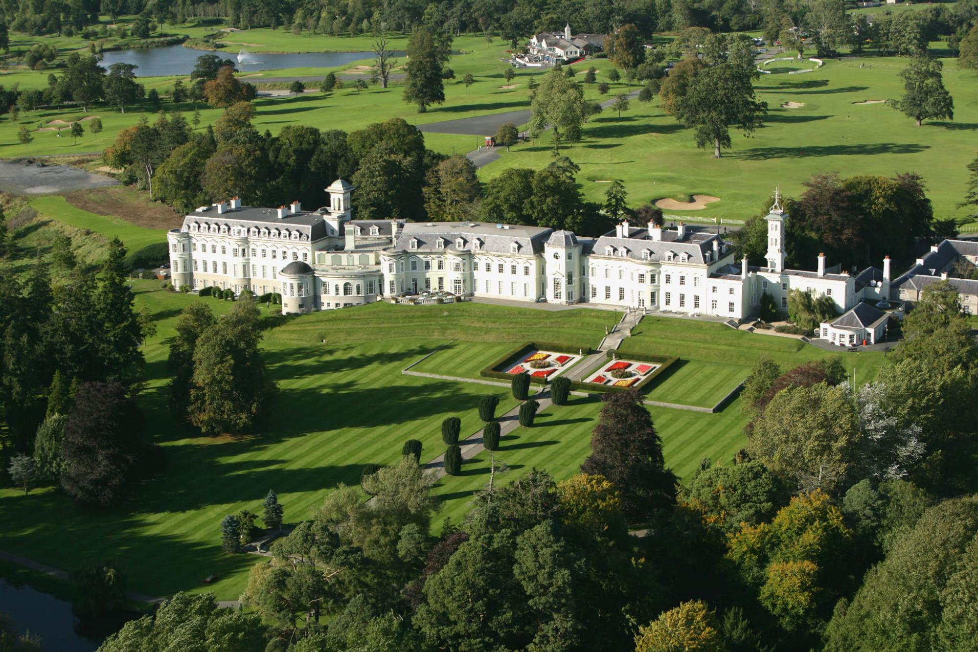 The K Club Hotel  Resort's impressive hotel in brilliant Southern Ireland.