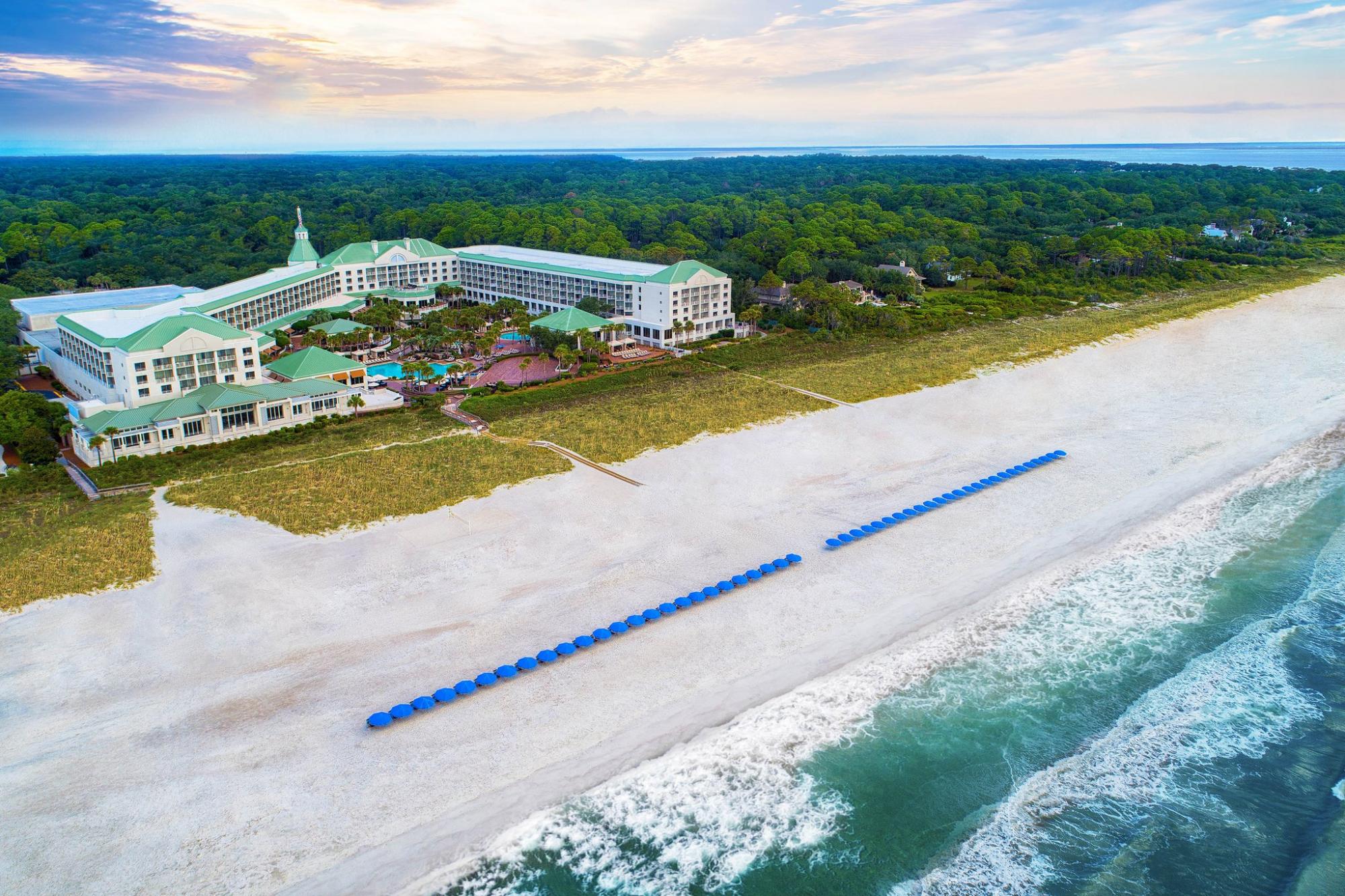 View The Westin Hilton Head Island Resort  Spa's impressive beach in sensational South Carolina.