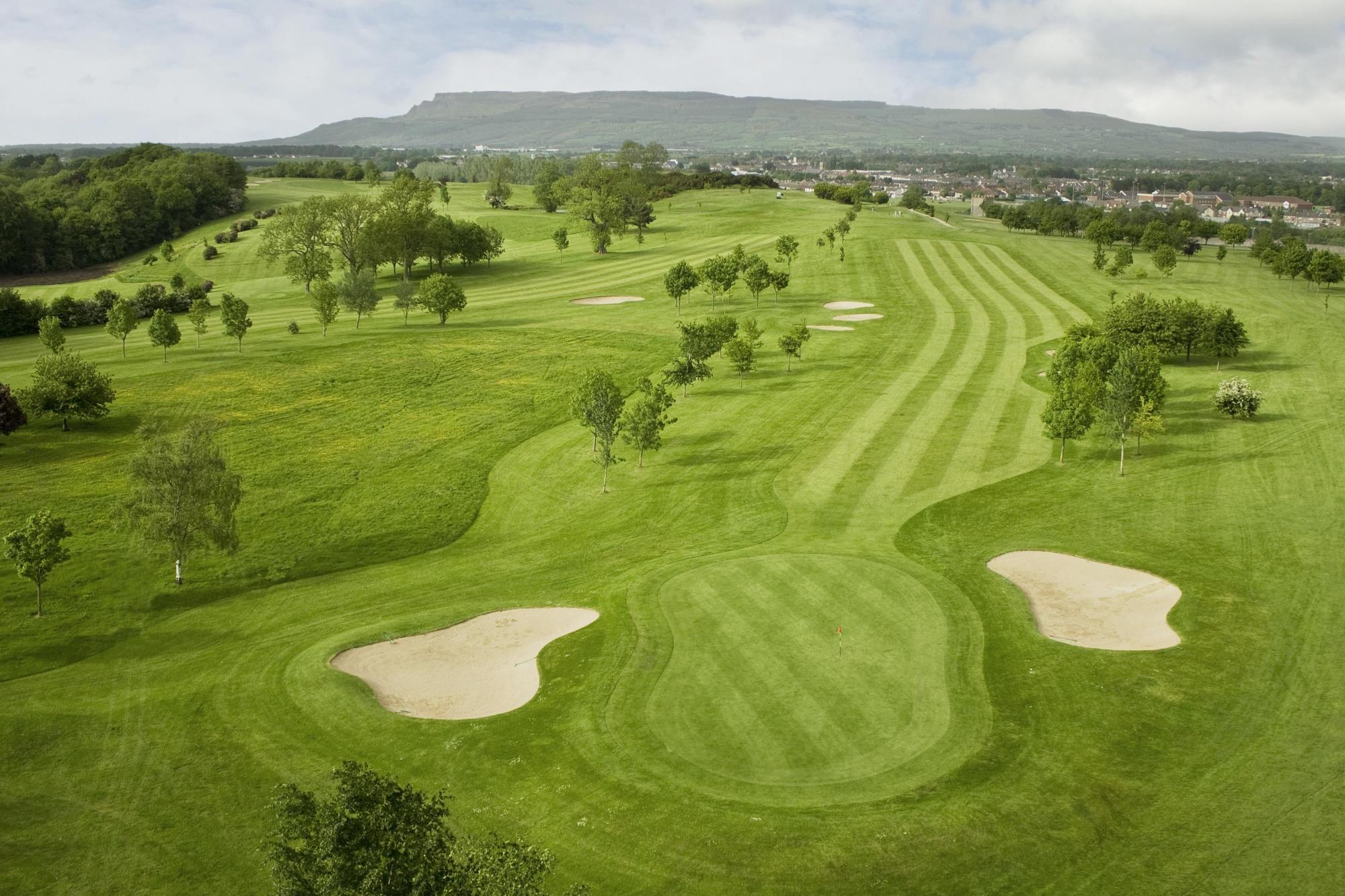 Roe Park Resort's impressive golf course situated in gorgeous Northern Ireland.