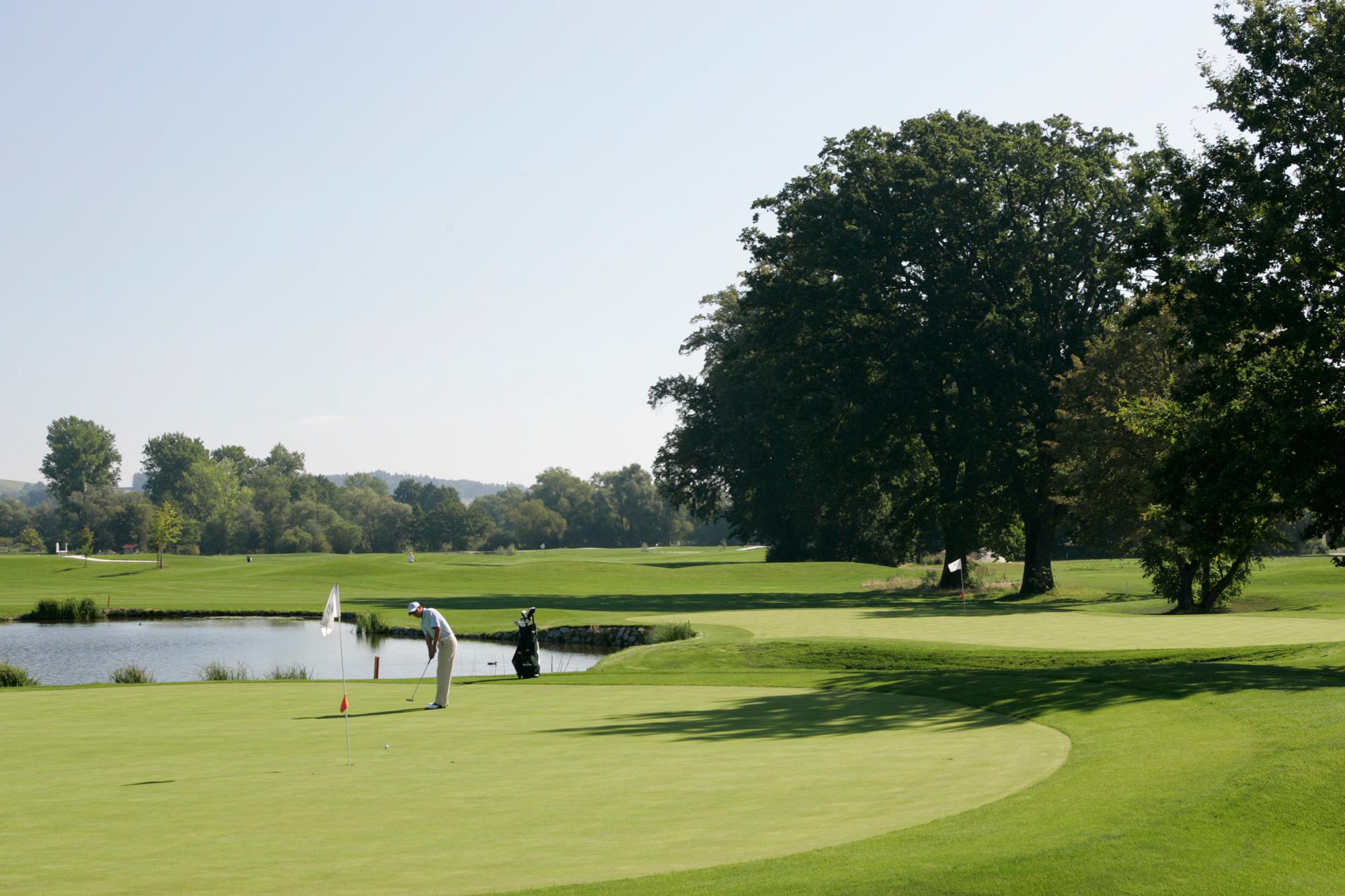 The Beckenbauer Golf Course's scenic golf course in vibrant Germany.
