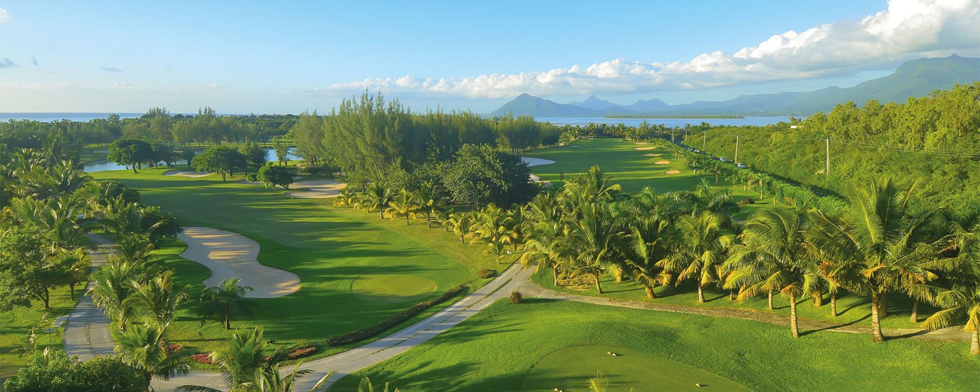 The Paradis Golf Club's picturesque golf course situated in sensational Mauritius.