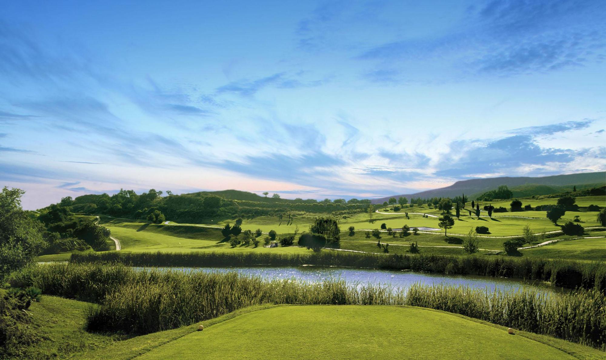 The Atalaya New Course's lovely golf course in gorgeous Costa Del Sol.