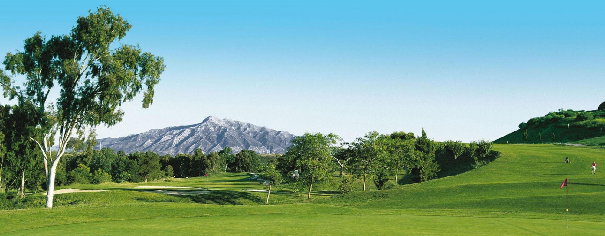 The Atalaya Old Course's picturesque golf course situated in impressive Costa Del Sol.