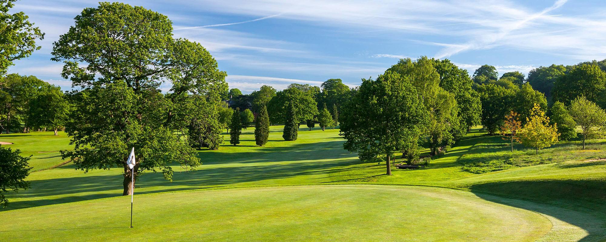 View Breadsall Priory Country Club's scenic golf course situated in stunning Derbyshire.