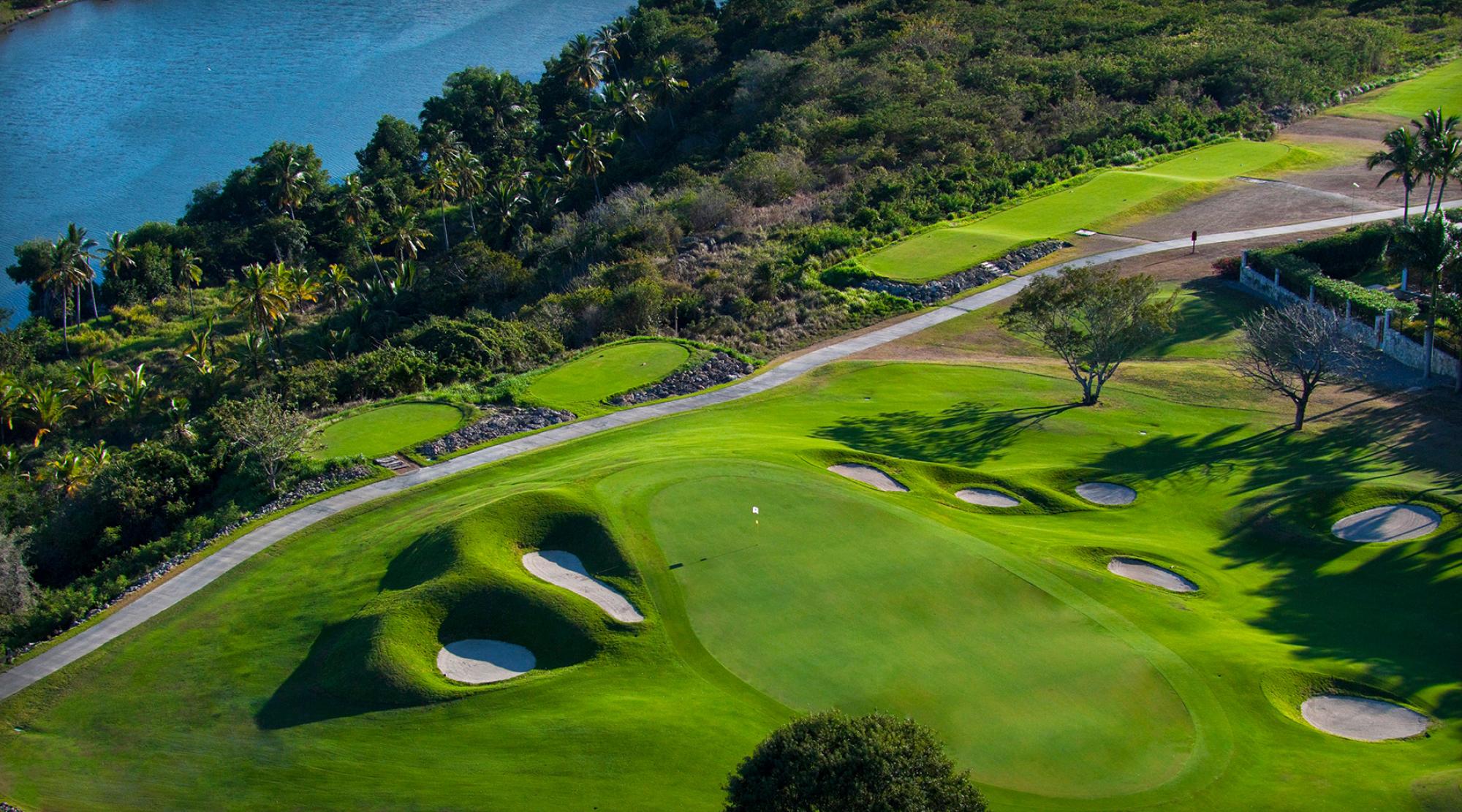 The Casa De Campo Golf - Dye Fore Course's impressive golf course situated in astounding Dominican R