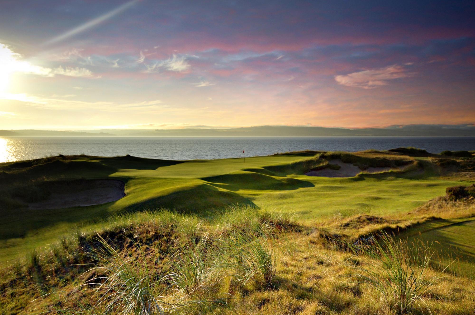 View Castle Stuart Golf Links's picturesque golf course situated in fantastic Scotland.