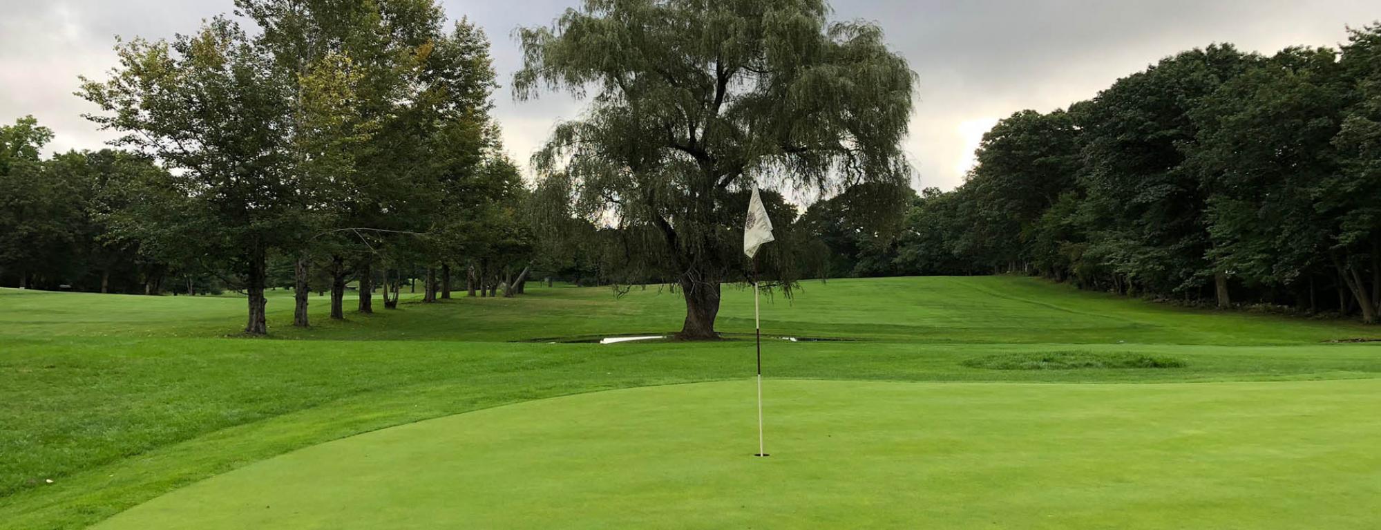 The Chelmsford Golf Club's scenic golf course situated in dramatic Essex.