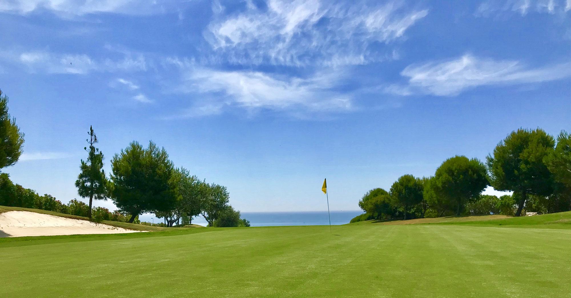 View Dona Julia Golf  Club's picturesque golf course within magnificent Costa Del Sol.