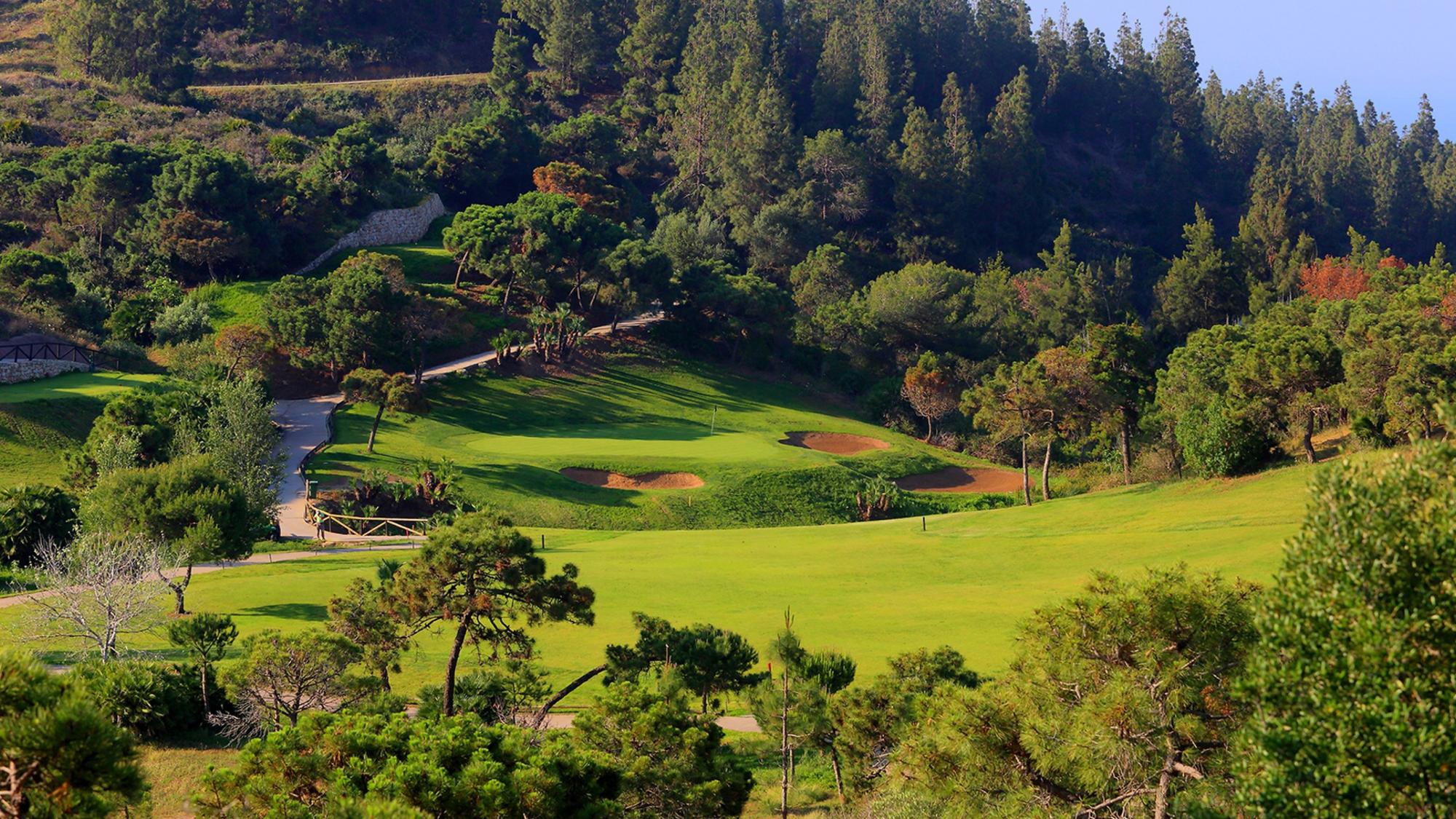 The El Chaparral Golf Club's beautiful golf course within pleasing Costa Del Sol.