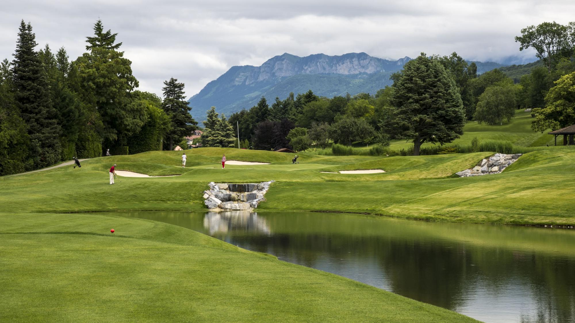 The Golf d Augerville's picturesque golf course within gorgeous Paris.