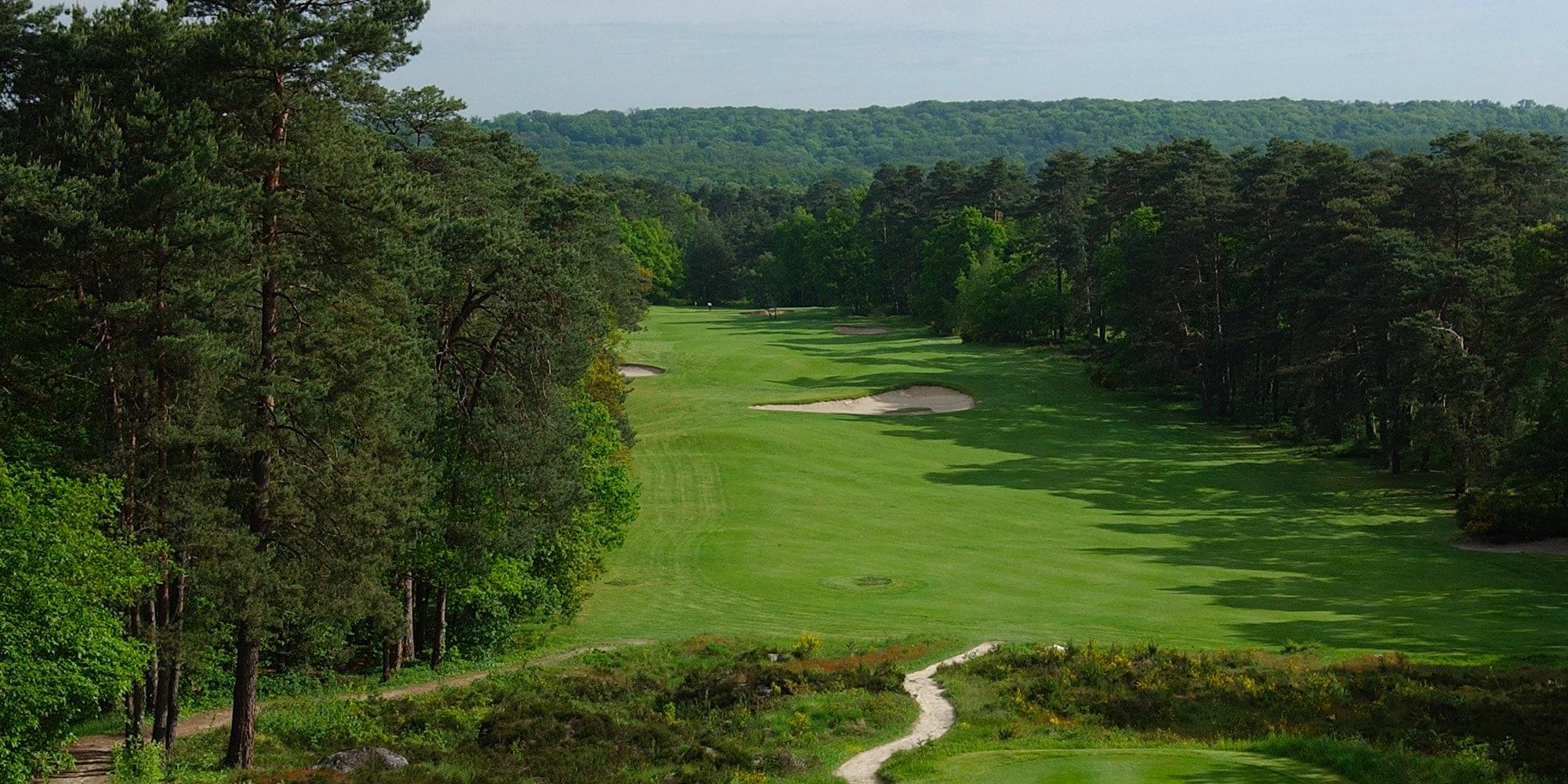 The Golf de Fontainebleau's scenic golf course in sensational Paris.