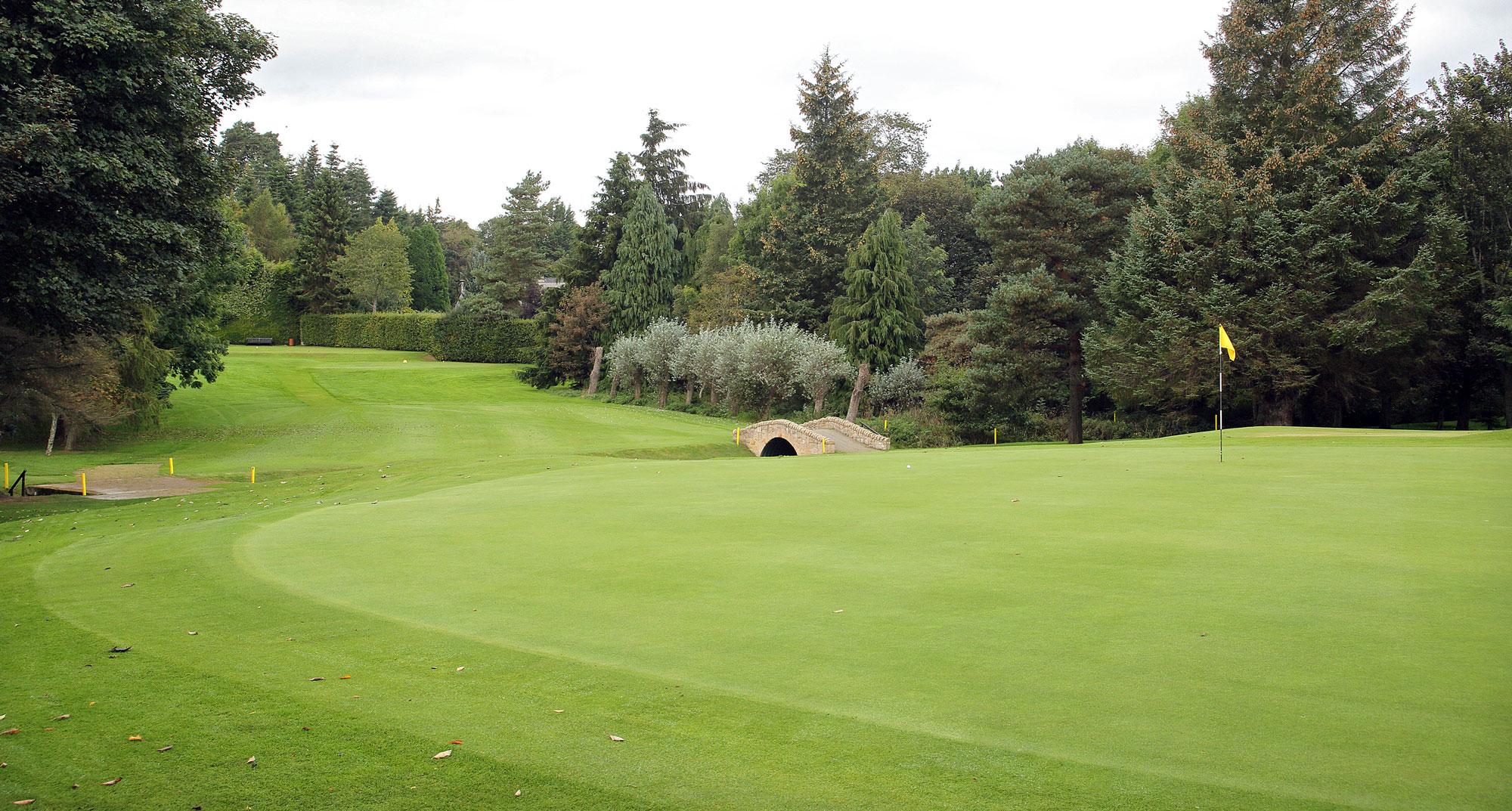 Inverness Golf Club's lovely golf course in striking Scotland.