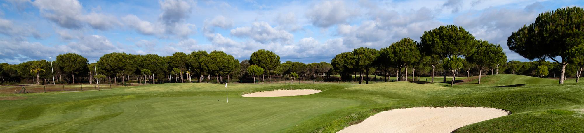 The La Monacilla Golf Club's beautiful golf course in striking Costa de la Luz.