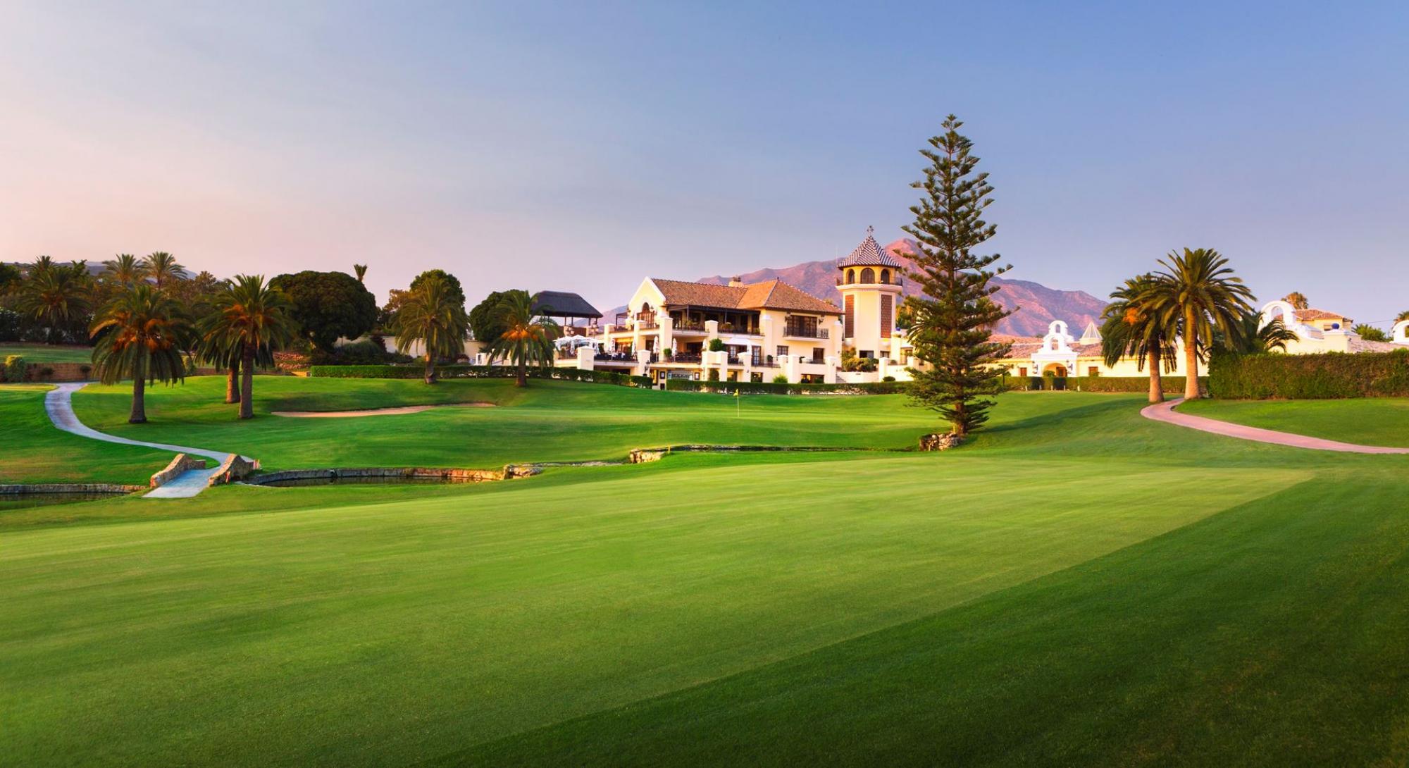 The Los Naranjos Golf Club's lovely golf course within sensational Costa Del Sol.