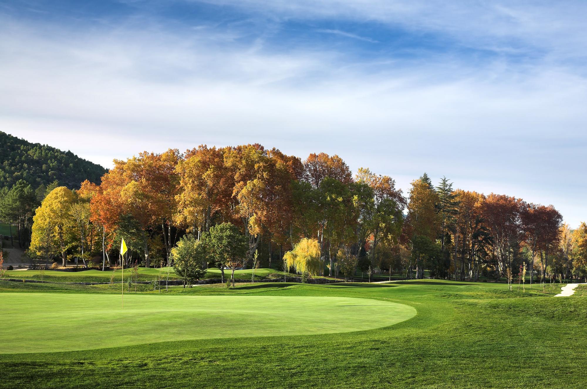 The Vidago Palace Golf Course's beautiful golf course in striking Porto.