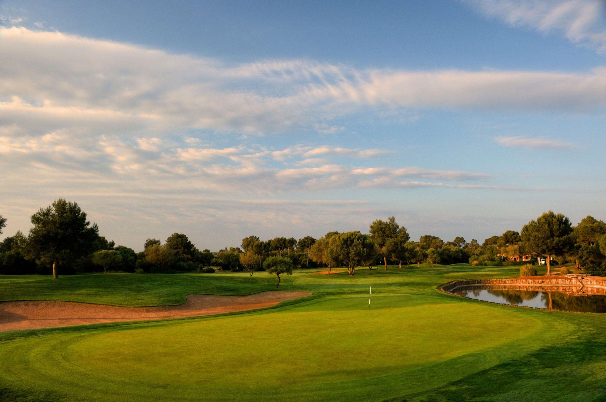 The Golf Son Antem's beautiful golf course situated in amazing Mallorca.