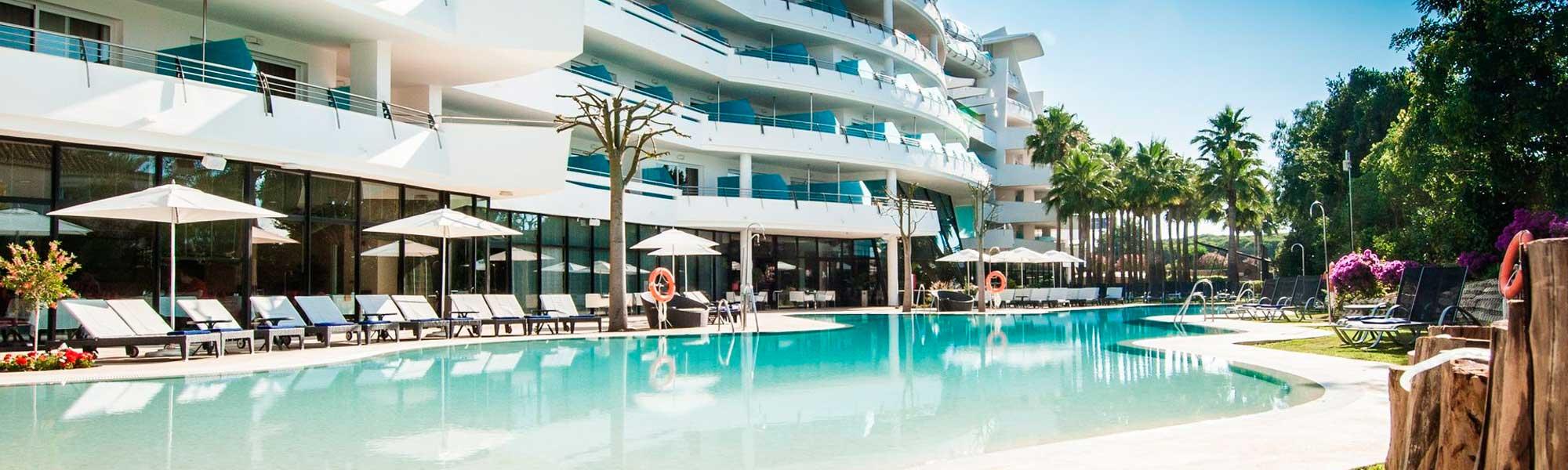 The Senator Banus Spa Hotel's impressive hotel situated in striking Costa Del Sol.
