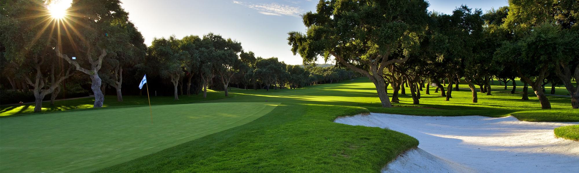 The Real Club Valderrama's impressive golf course situated in sensational Costa Del Sol.